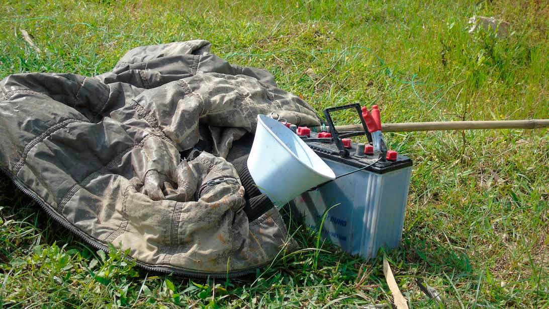 Đàn[-]chim[-]bị[-]khâu[-]mắt[-]để[-]nhử[-]đồng[-]loại[-]ở[-]Hà[-]Tĩnh